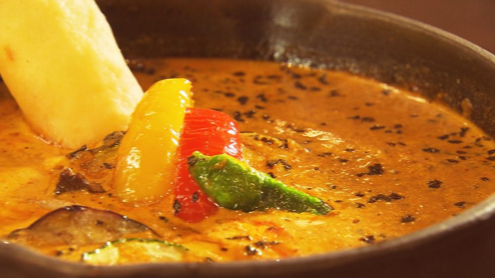 ココナッツミルクでマイルドに