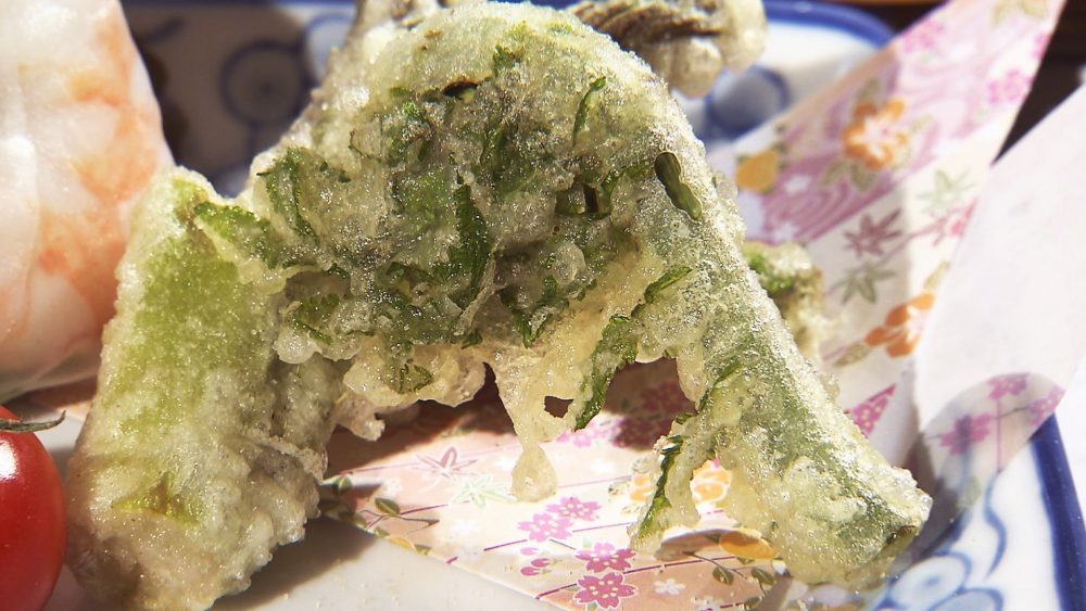 山菜の天麩羅