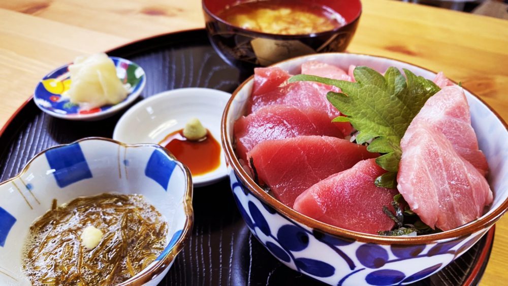 大間マグロを堪能できるお食事処