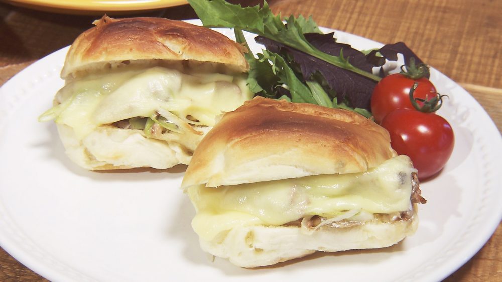 トースターで１分焼いたら完成