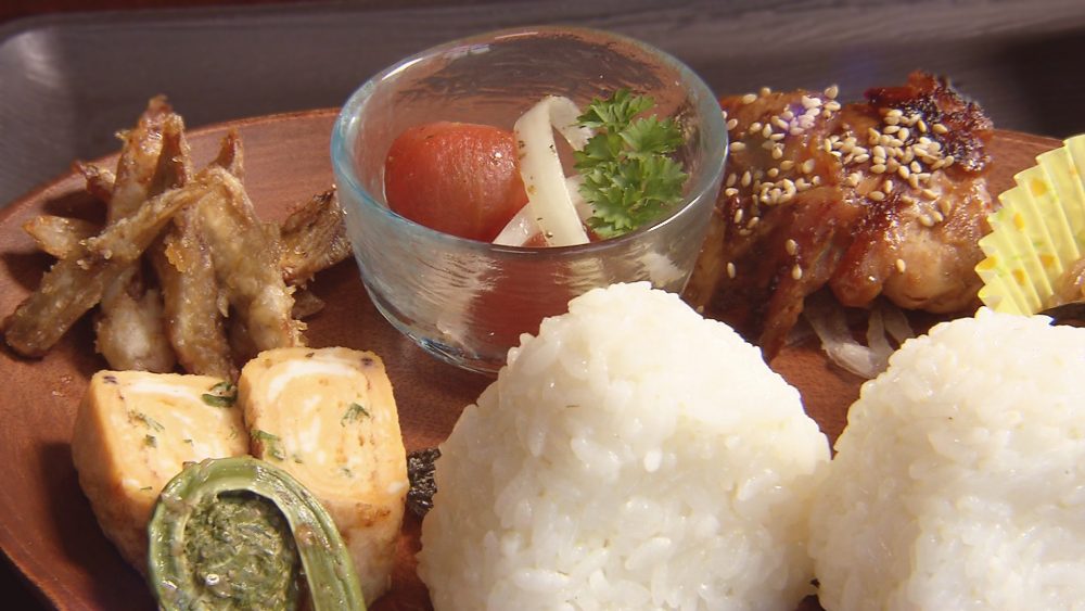 種類豊富なおかずが嬉しい