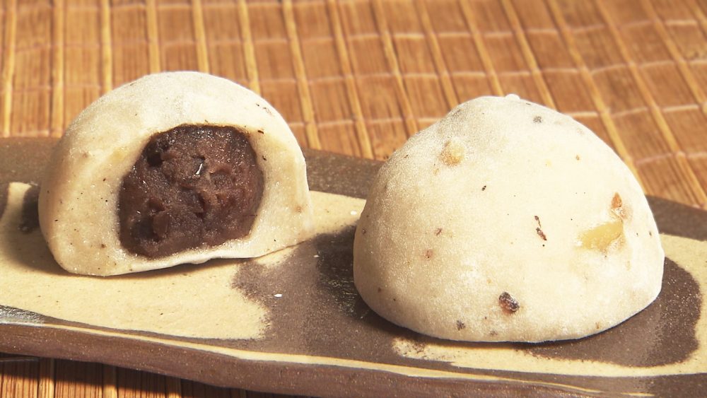 くるみ・餡子・餅がベストマッチ