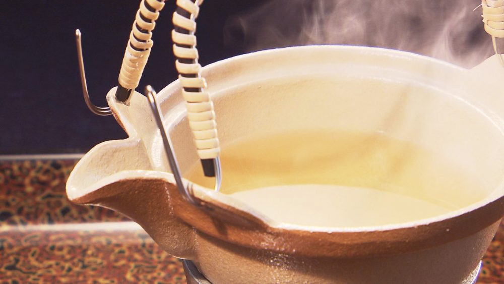 鰻を引き立てるかつお出汁