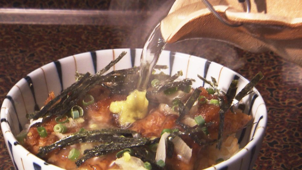 三杯目には出汁をかけて