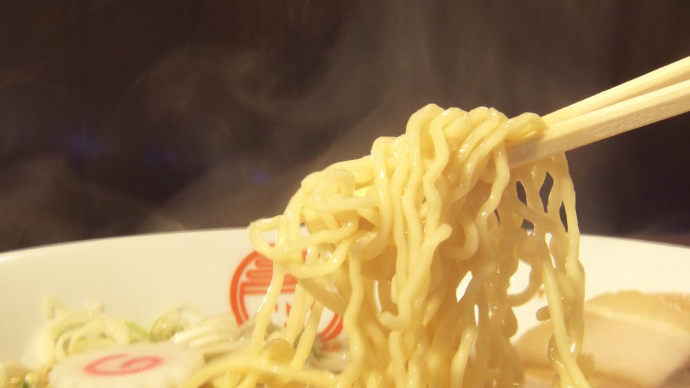 中細ストレート麺