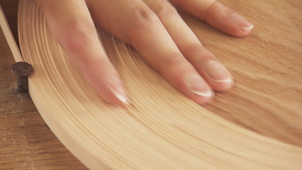 巻いてずらしながら整形