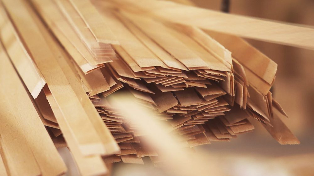 薄さ１ミリのブナを