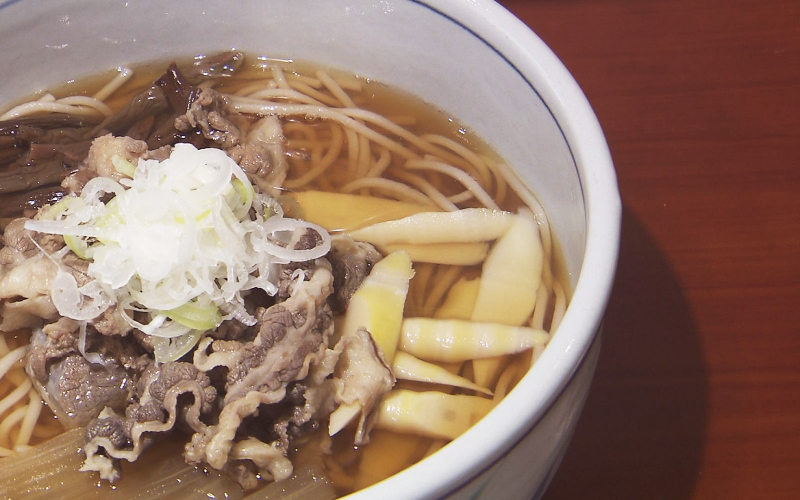 1日限定20食！新名物「熊そば」