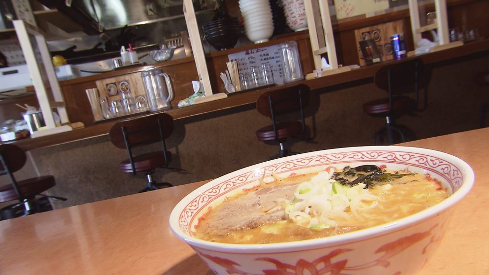 地元平川市のネギと『大光寺みそ』を使った「味噌ラーメン」