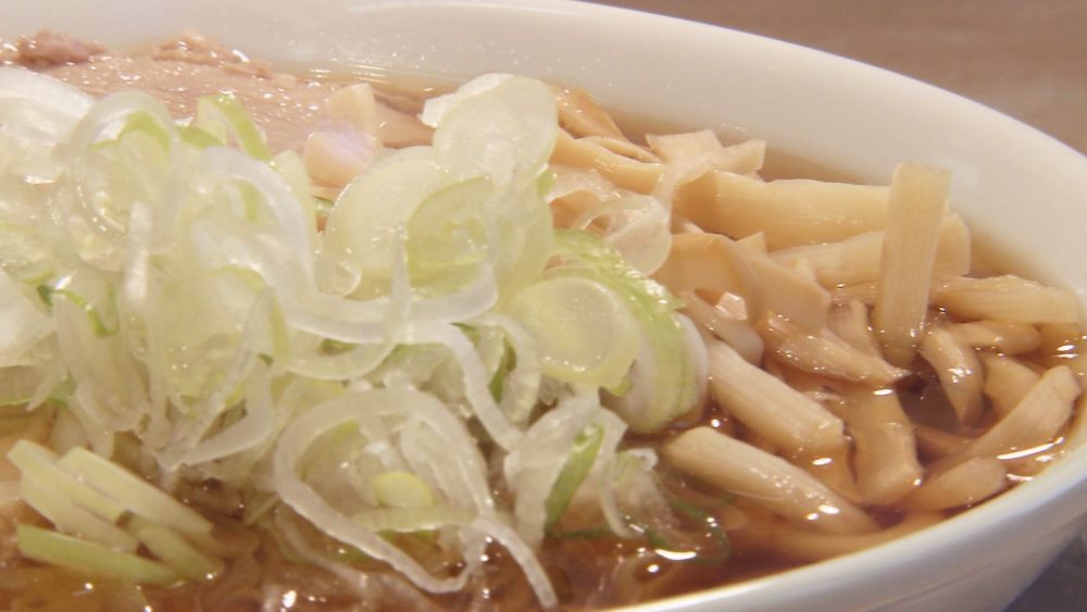 メンマ・ネギがたっぷり