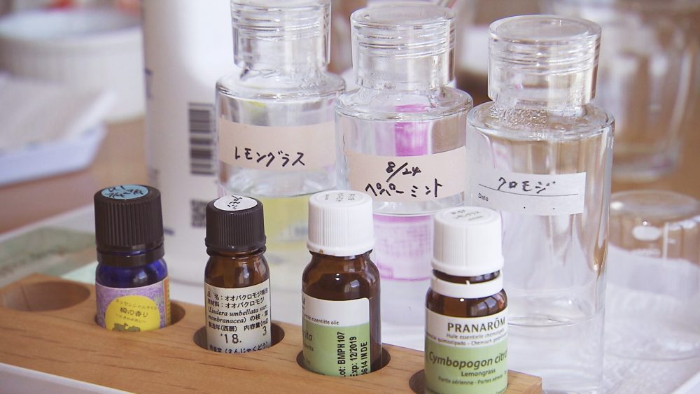 香りでリラックス