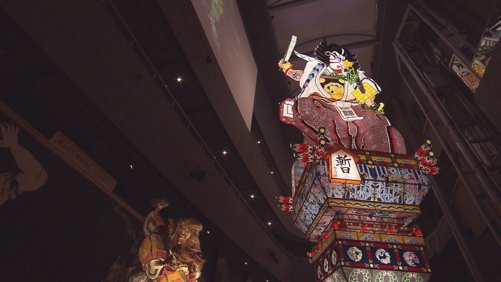 迫力のある山車