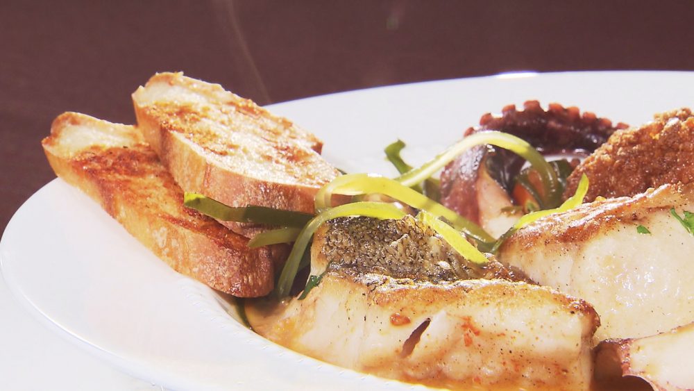 トマトベースのスープ