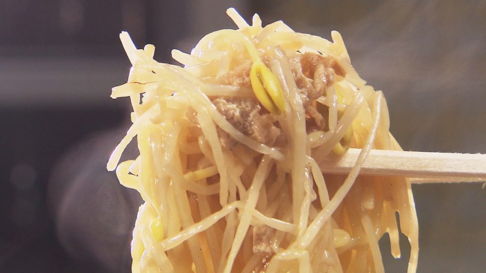 たっぷりの大鰐温泉もやし