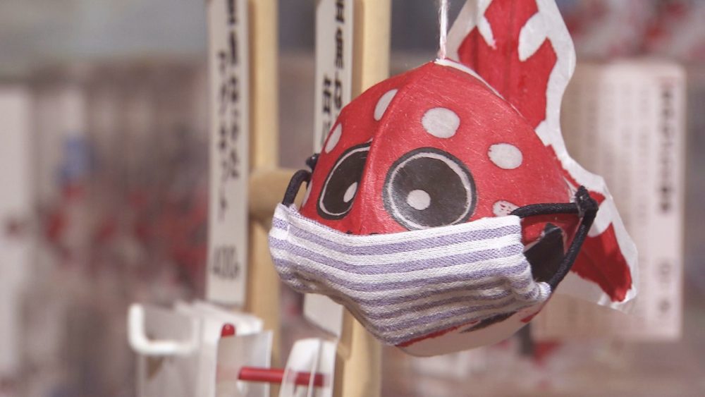 かわいらしい金魚ねぶたも