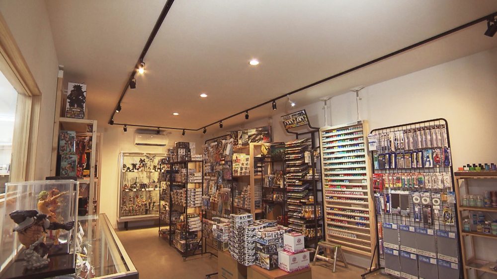 制作スペースを併設！ホビーショップ