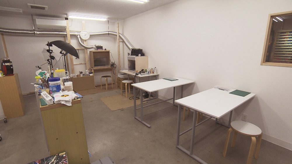 制作スペースを併設
