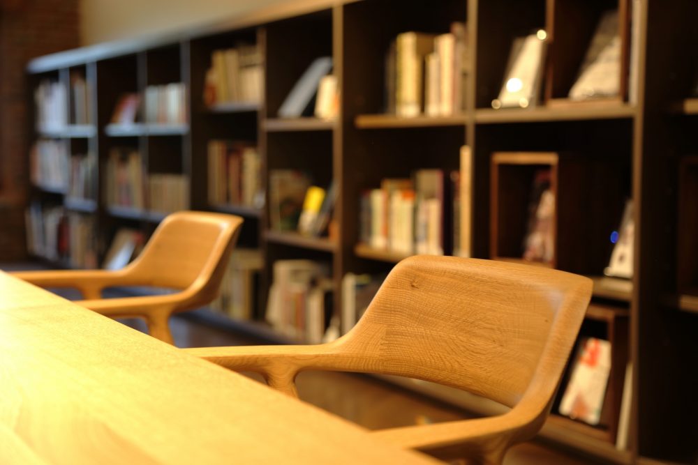 ゆったり過ごせるライブラリースペース