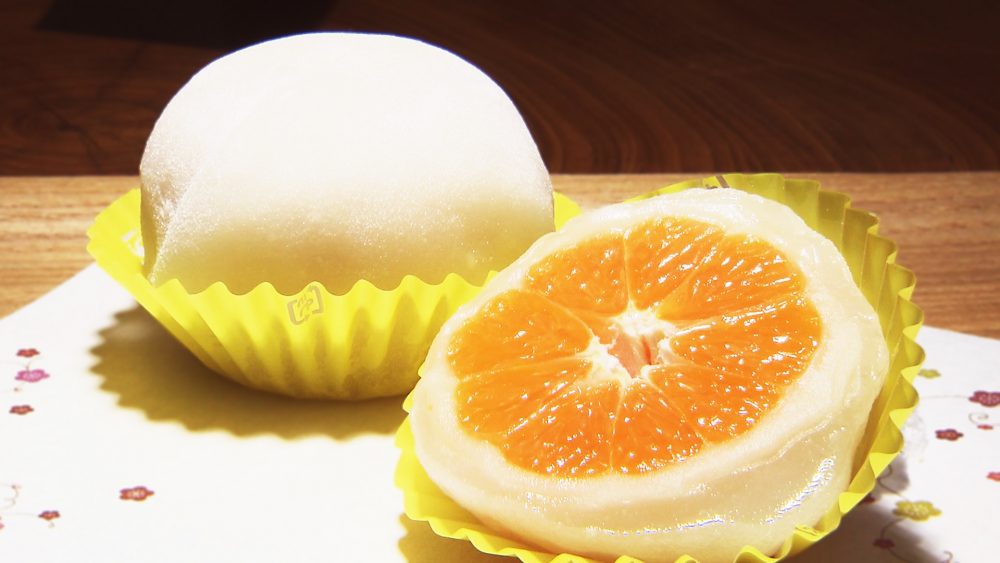 期間＆数量限定！甘さと酸味の絶妙なバランス「みかん大福」