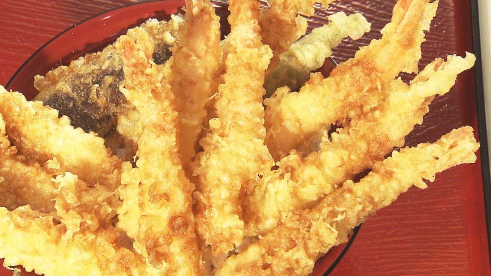 海老がたっぷり10本も