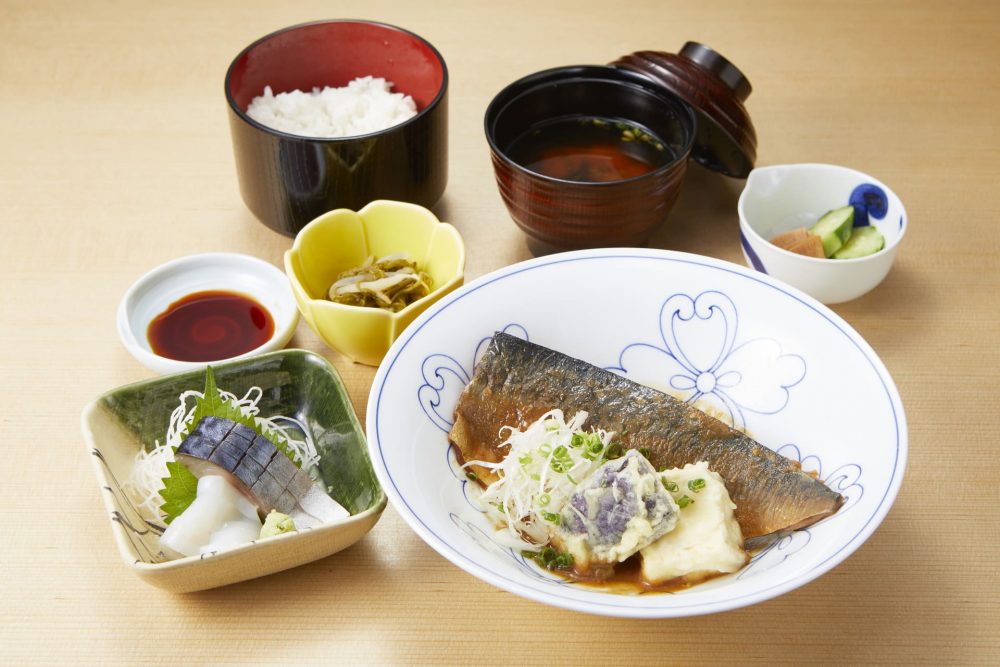 前沖鯖 味噌煮定食