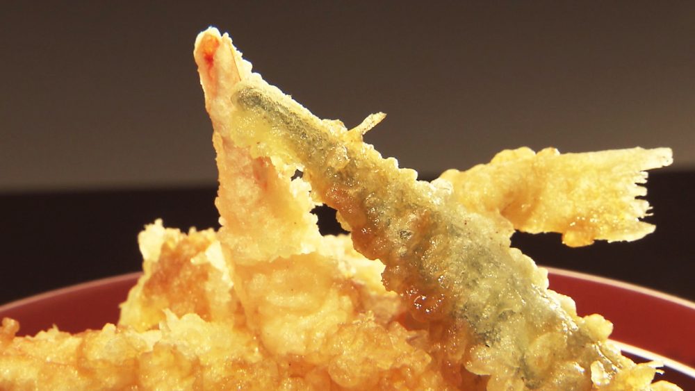 存在感たっぷりの海老