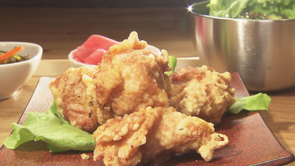 ご飯とも相性バッチリ！カリッとジューシー「ざんぎ定食」