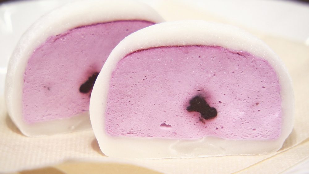 六ケ所村産のブルーベリーをたっぷり