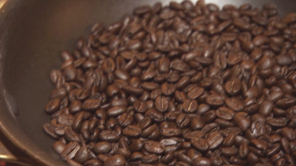 手作業での焙煎