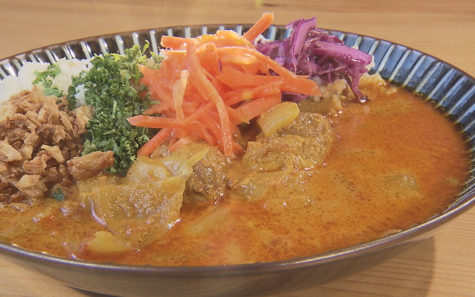 辛いのが苦手な方もOK！こだわりのスパイスカレー