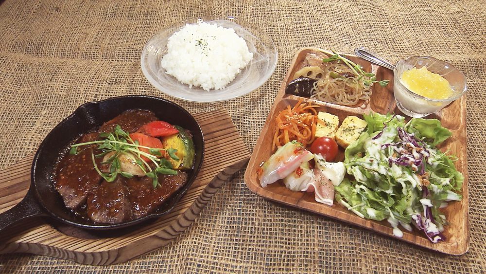 厚切り牛タンのプレートランチ