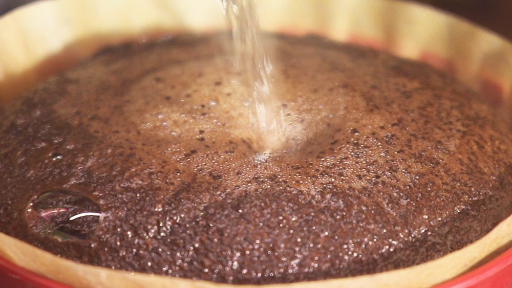 丁寧に仕上げられた一杯を