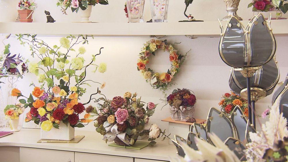 ブーケやリースなど