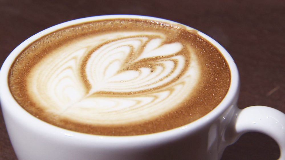 かわいいラテアート