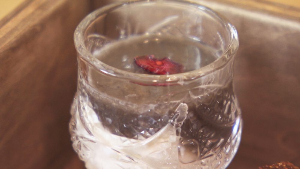 豆乳ヨーグルト　甘酒ソース