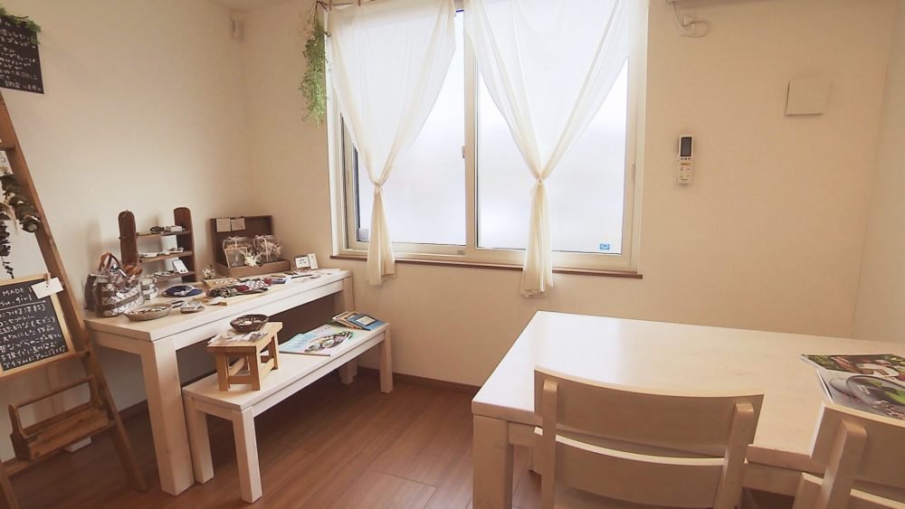 明るくやさしい雰囲気の店内