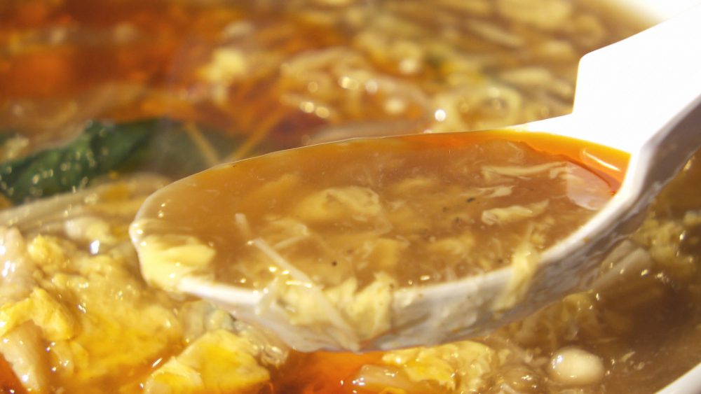 鶏ガラとシイタケのうまみ