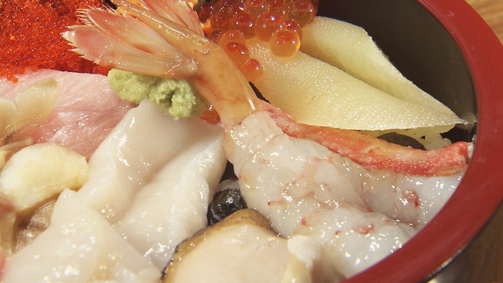 10種類以上の海の幸が