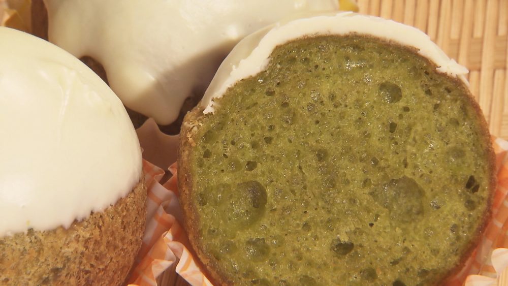 濃厚なホワイトチョコ使用