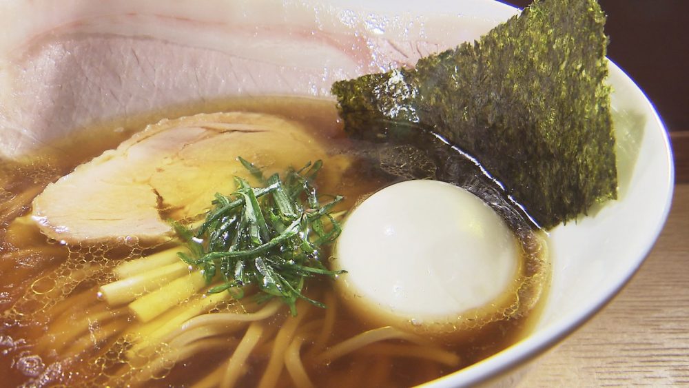 今回は味玉をトッピング