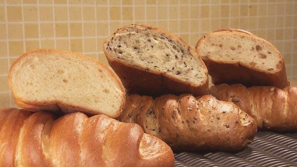 プレーン、セサミ、くるみ