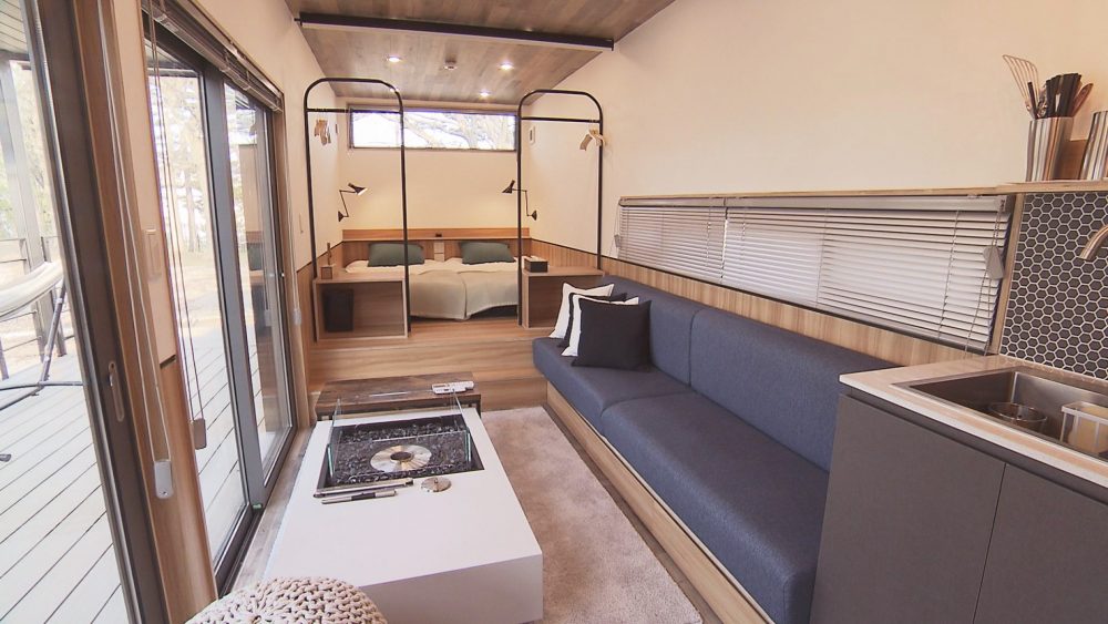 快適さを追求したハウス内