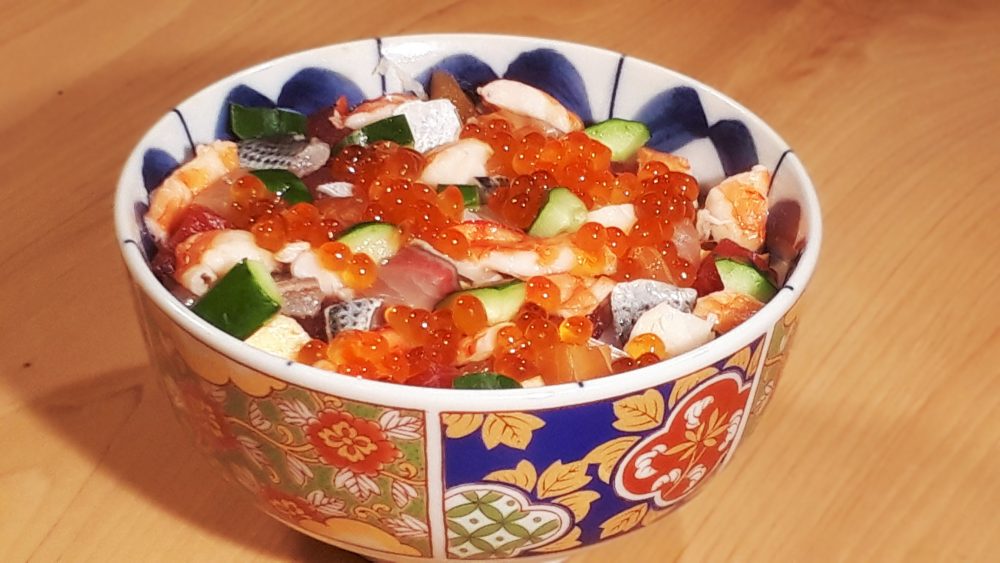 高級感ある店内でいただく絶品「ランチ丼」