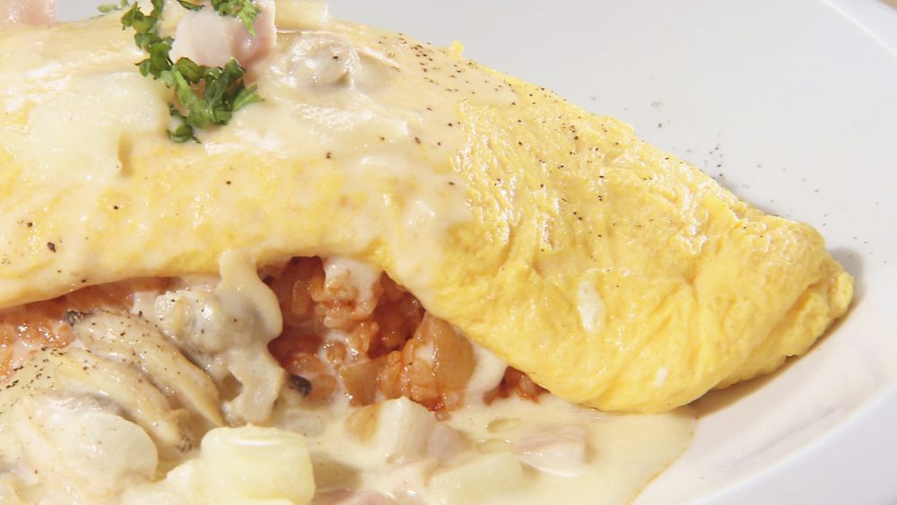 ご飯はチキンライス