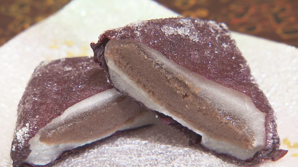 90年以上の歴史ある老舗の和菓子店の「うめぼし」