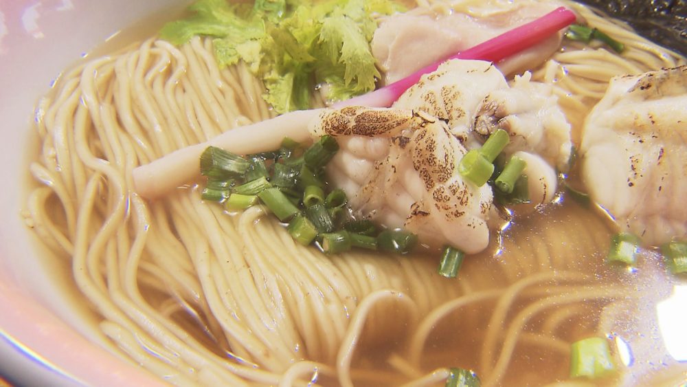 上品なふぐの出汁が「淡麗ふぐ中華そば」
