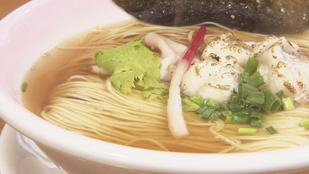 あぶった真フグの身も