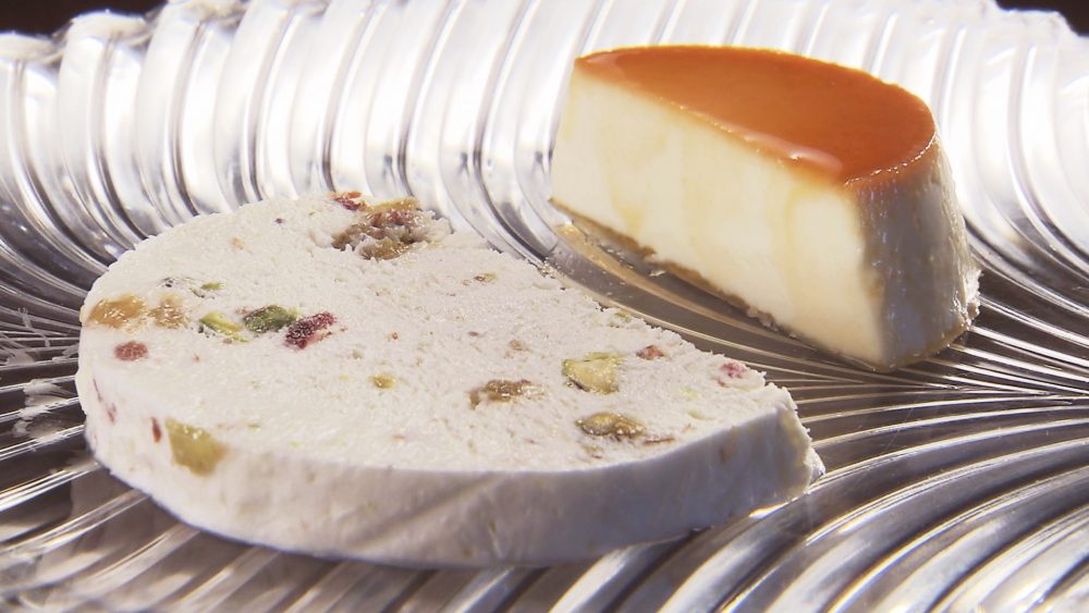 手作りのデザートも