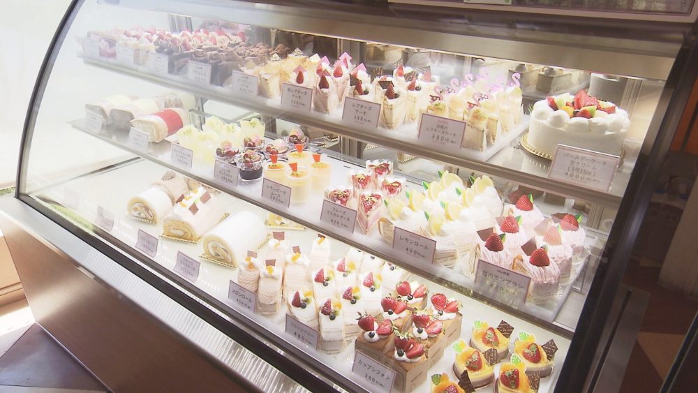 店内で焼き上げるケーキや焼き菓子