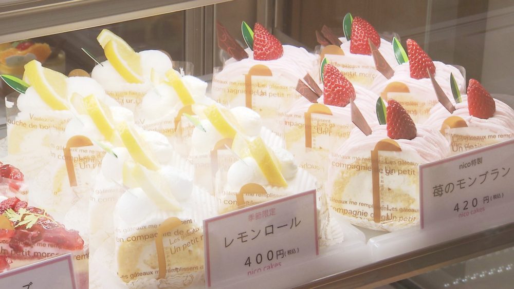 80種類以上のスイーツが